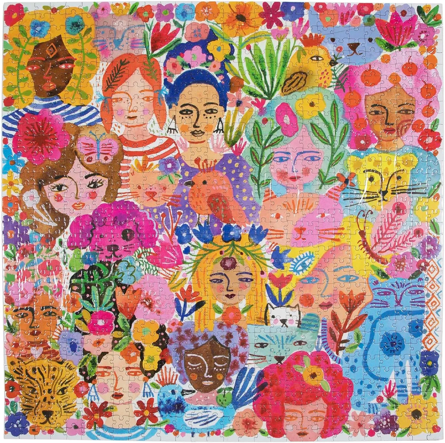 Goddesses & Pets 1000 Piece Puzzle