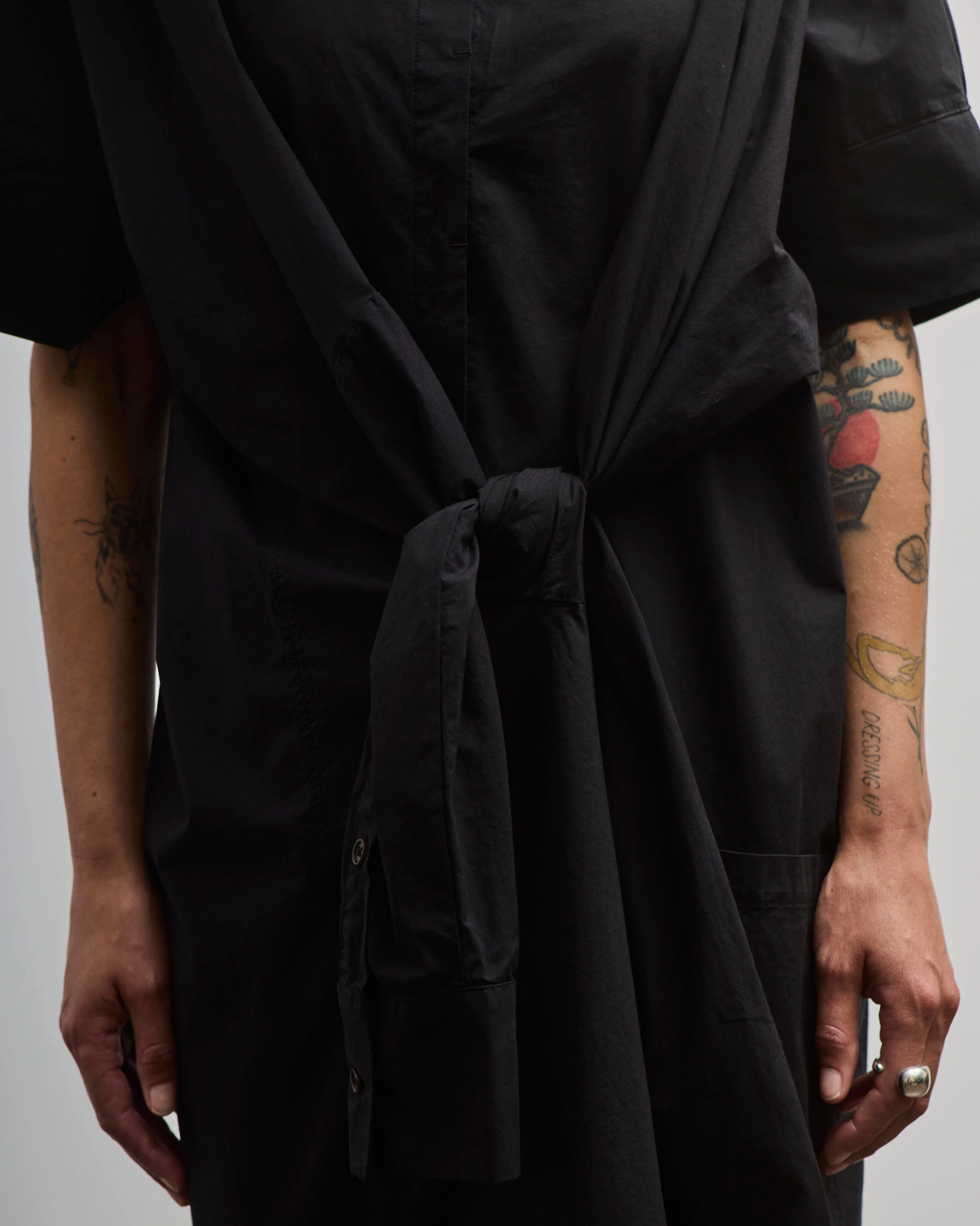 Henrik Vibskov Fold Shirt Dress, Black
