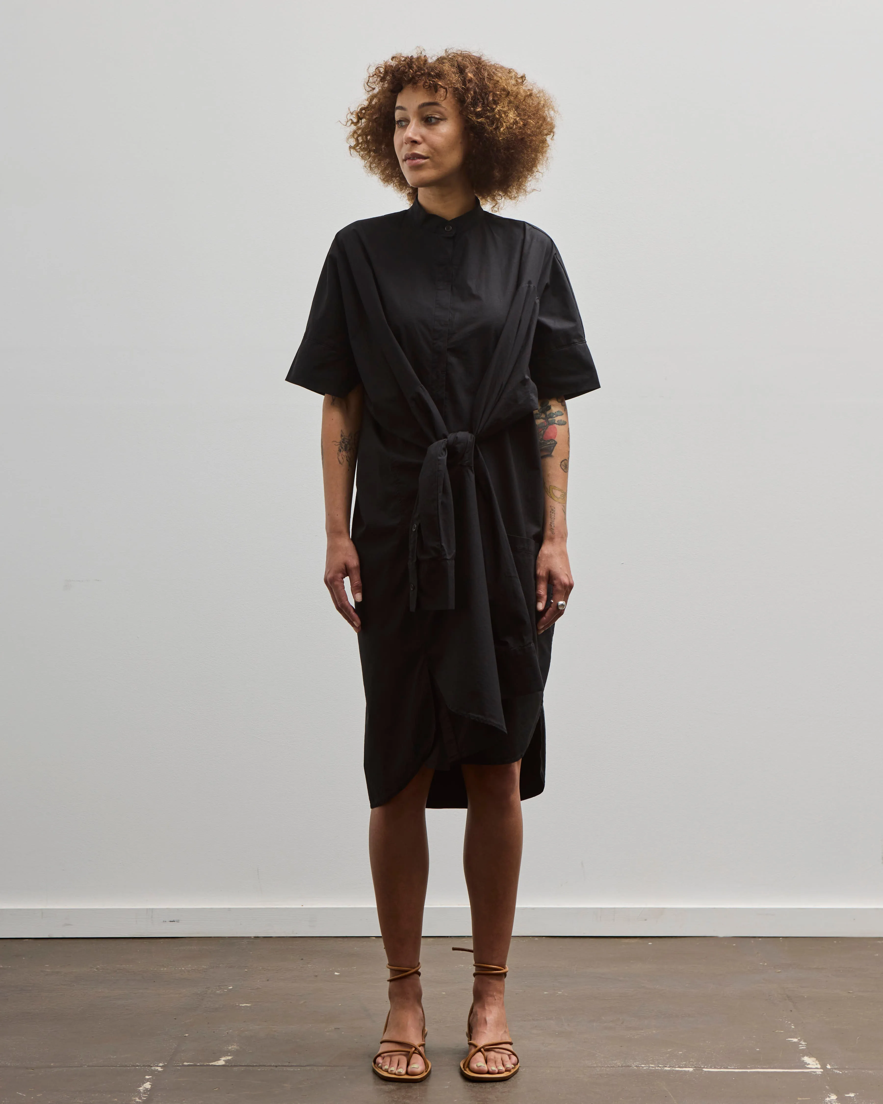 Henrik Vibskov Fold Shirt Dress, Black