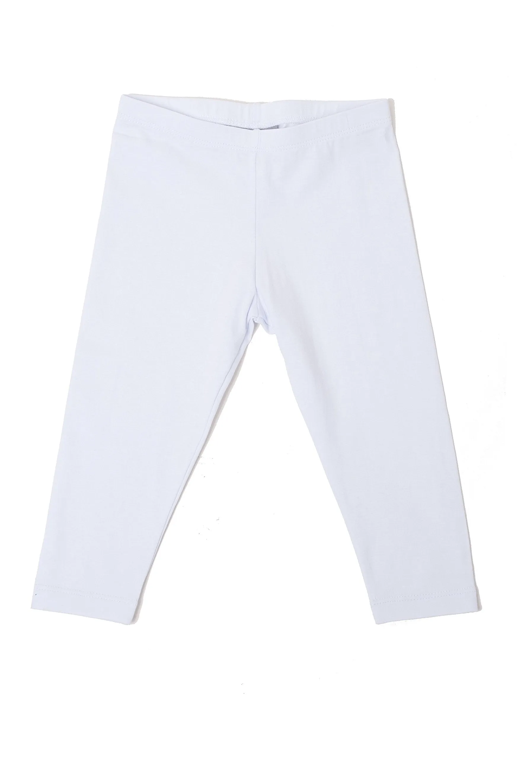 Hollywood Star Fashion Khanomak Kids Girls Capris Crop Cotton Leggings Tights Pants (Sizes 2T- 12 yrs)