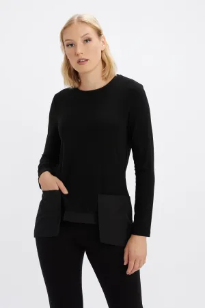 Joseph Ribkoff, 234138 Front Pocket Top