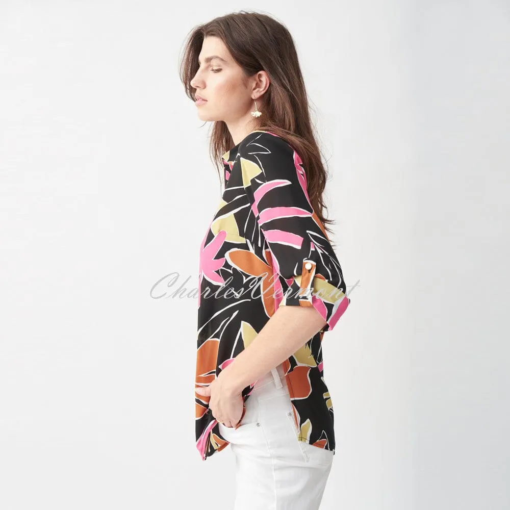 Joseph Ribkoff Leaf Print Tunic – Style 221205