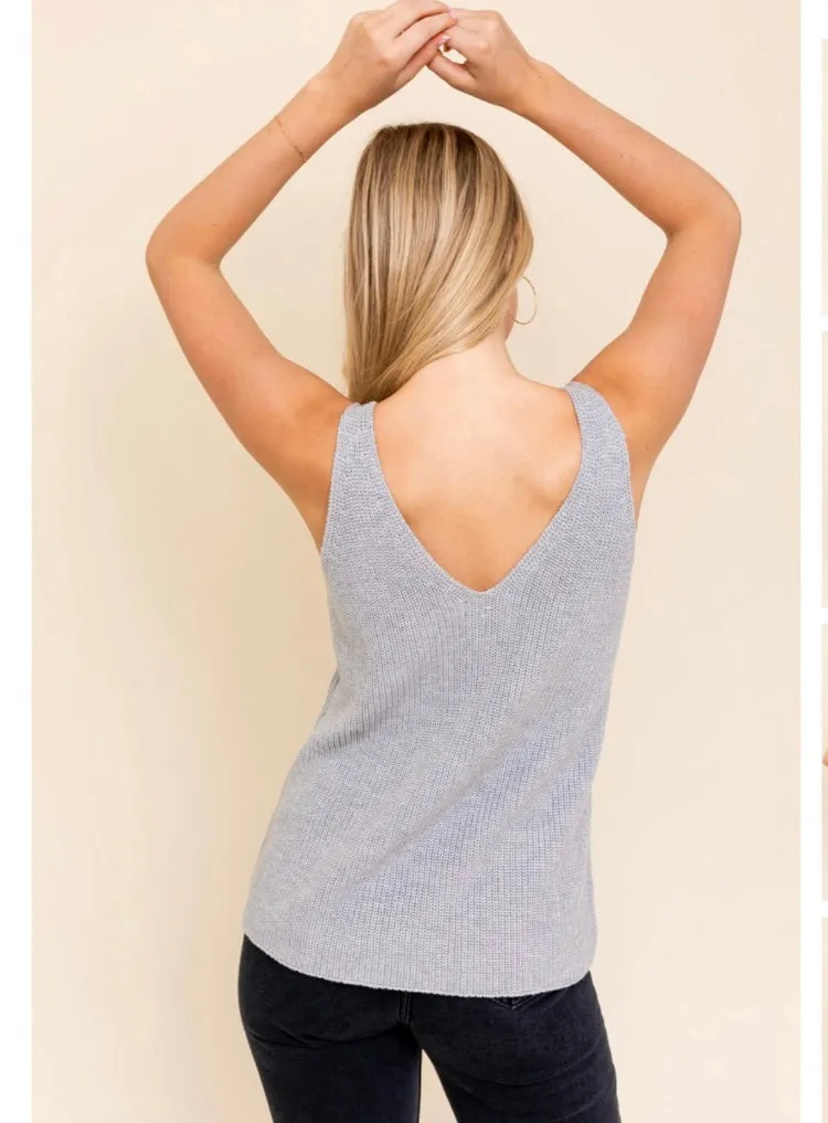 Knit tank