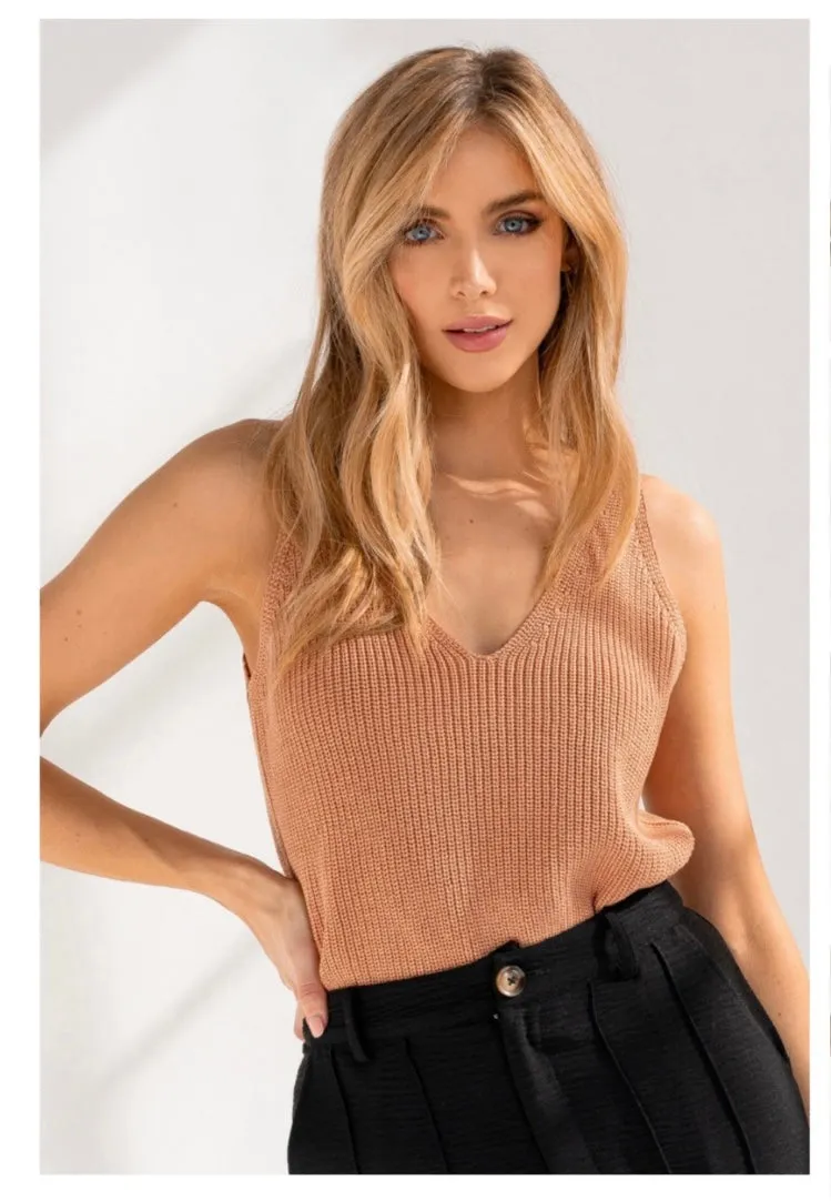 Knit tank