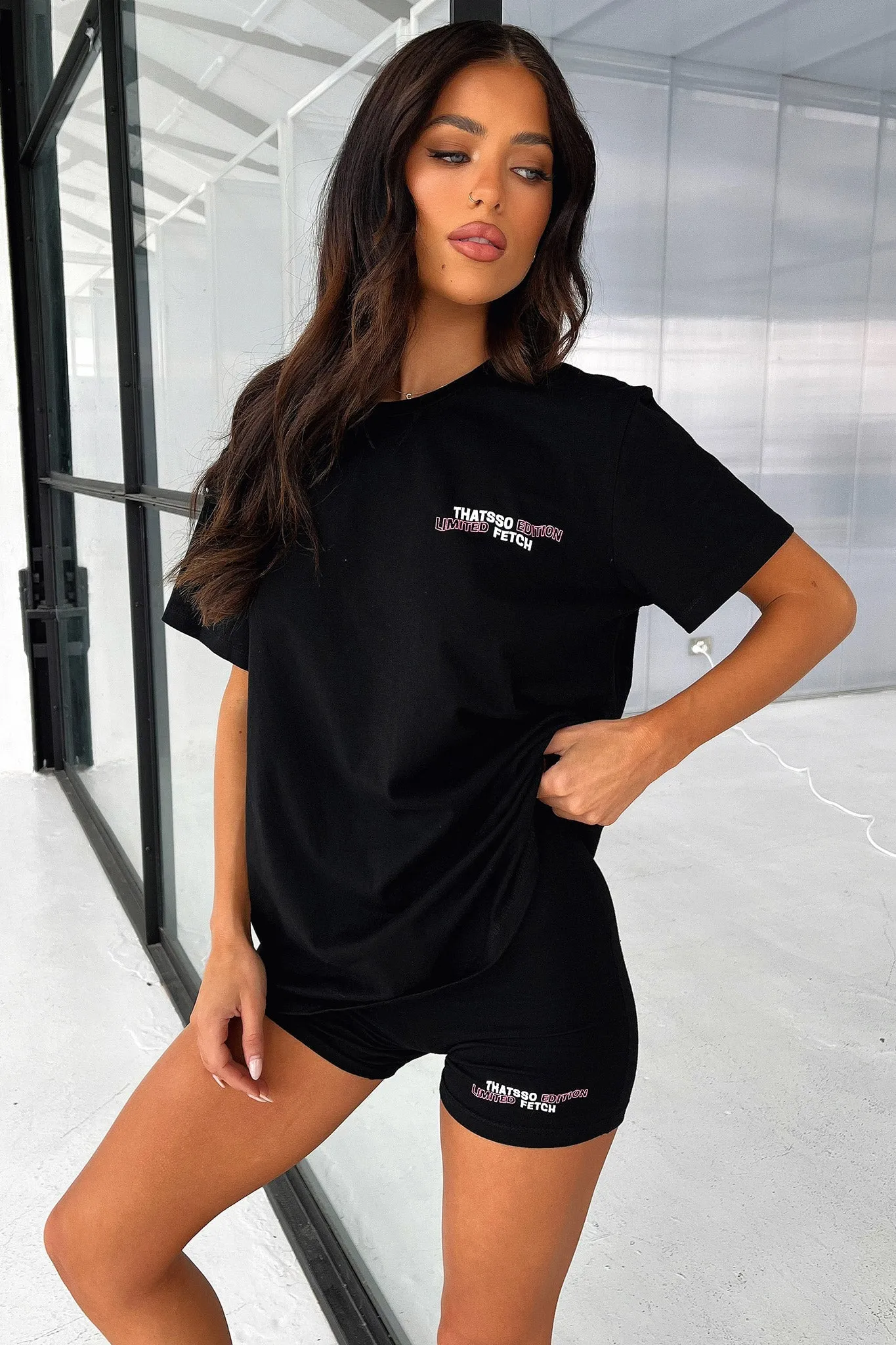 Limited Edition Oversized Tee - Black