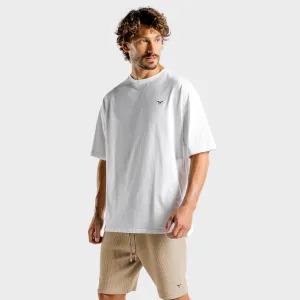 Luxe Oversize Tee - White