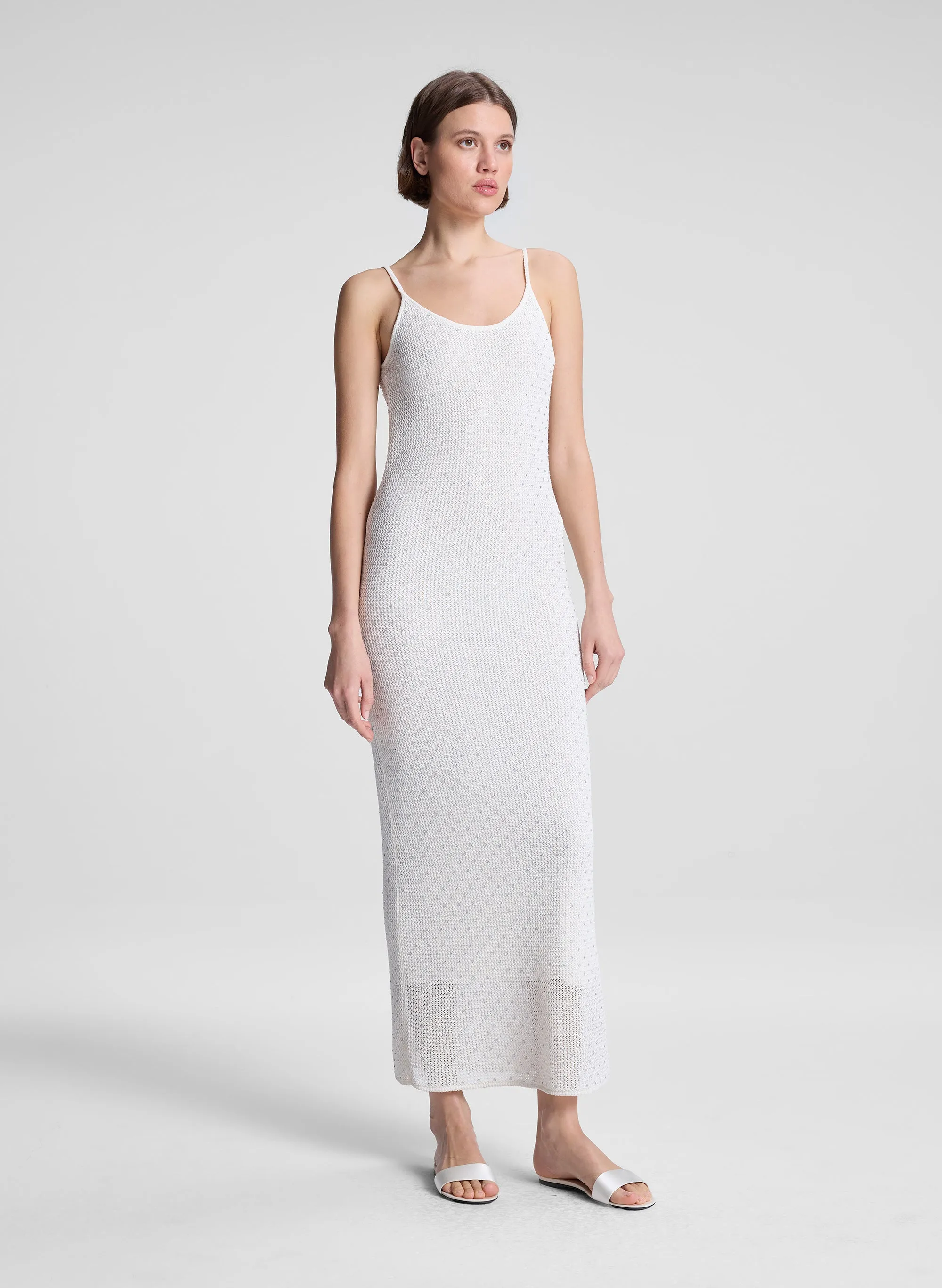 Lyra Embellished Knit Maxi Dress