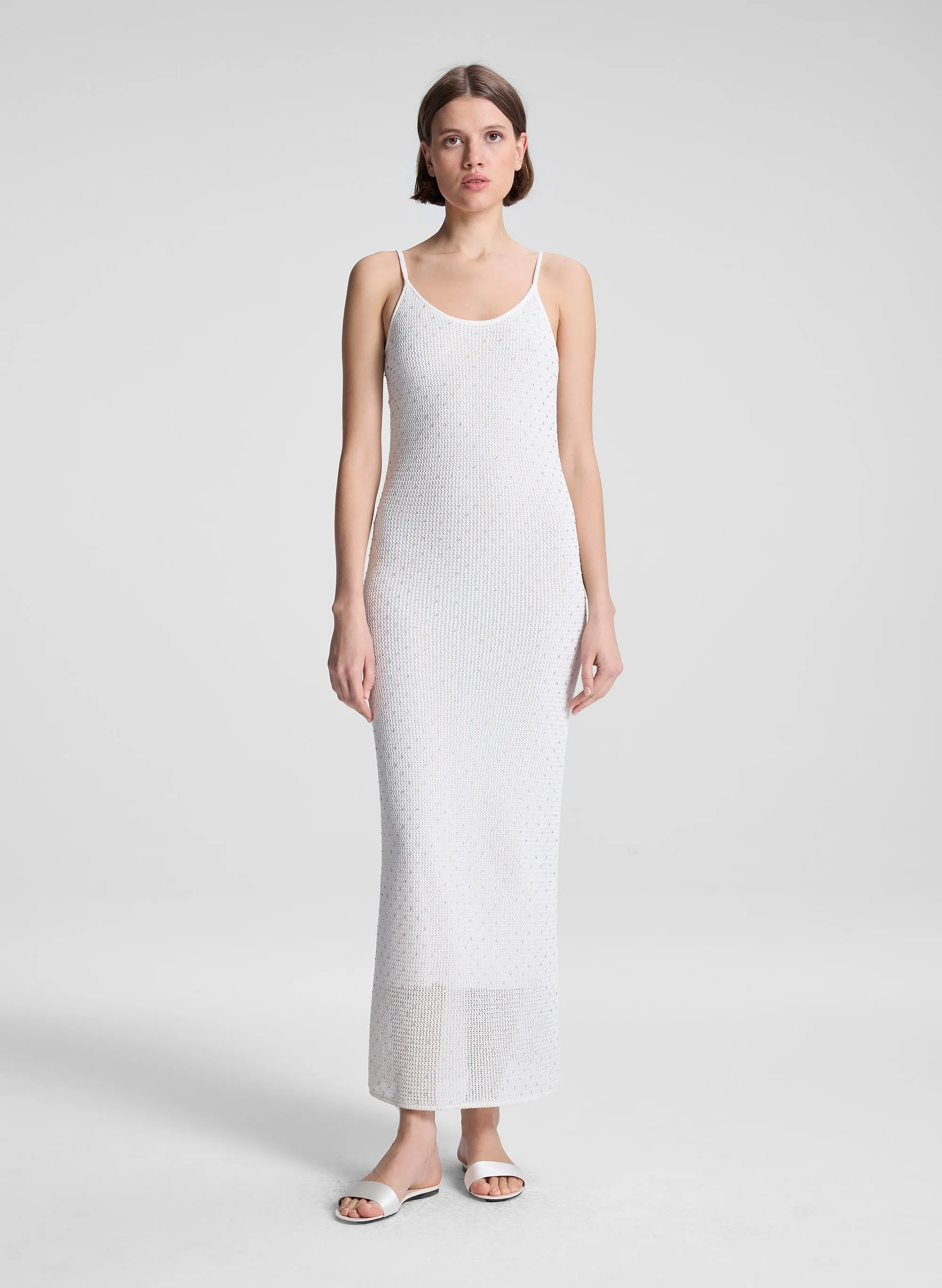 Lyra Embellished Knit Maxi Dress