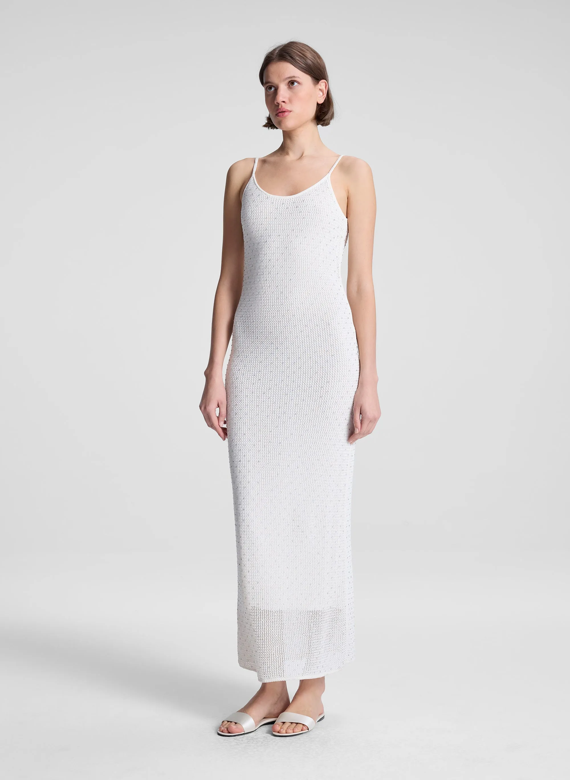 Lyra Embellished Knit Maxi Dress