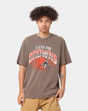 Majestic Athletic Cleveland Browns Vintage Arch T-Shirt Faded Brown
