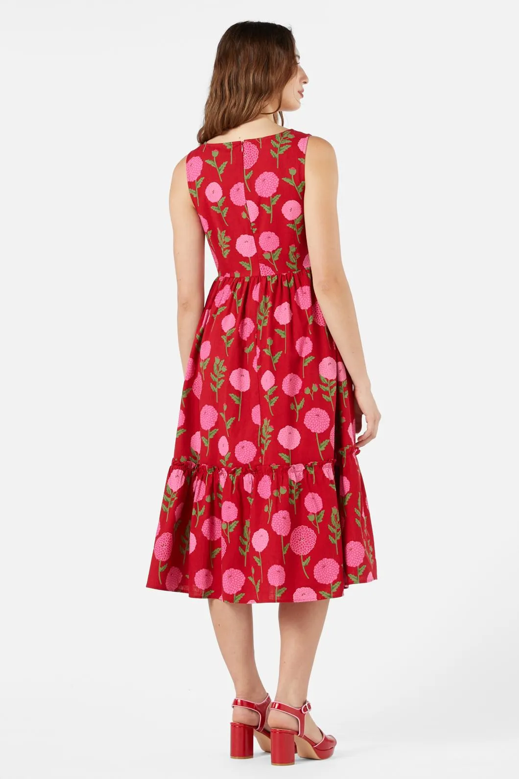 Marie Fleur Midi Dress