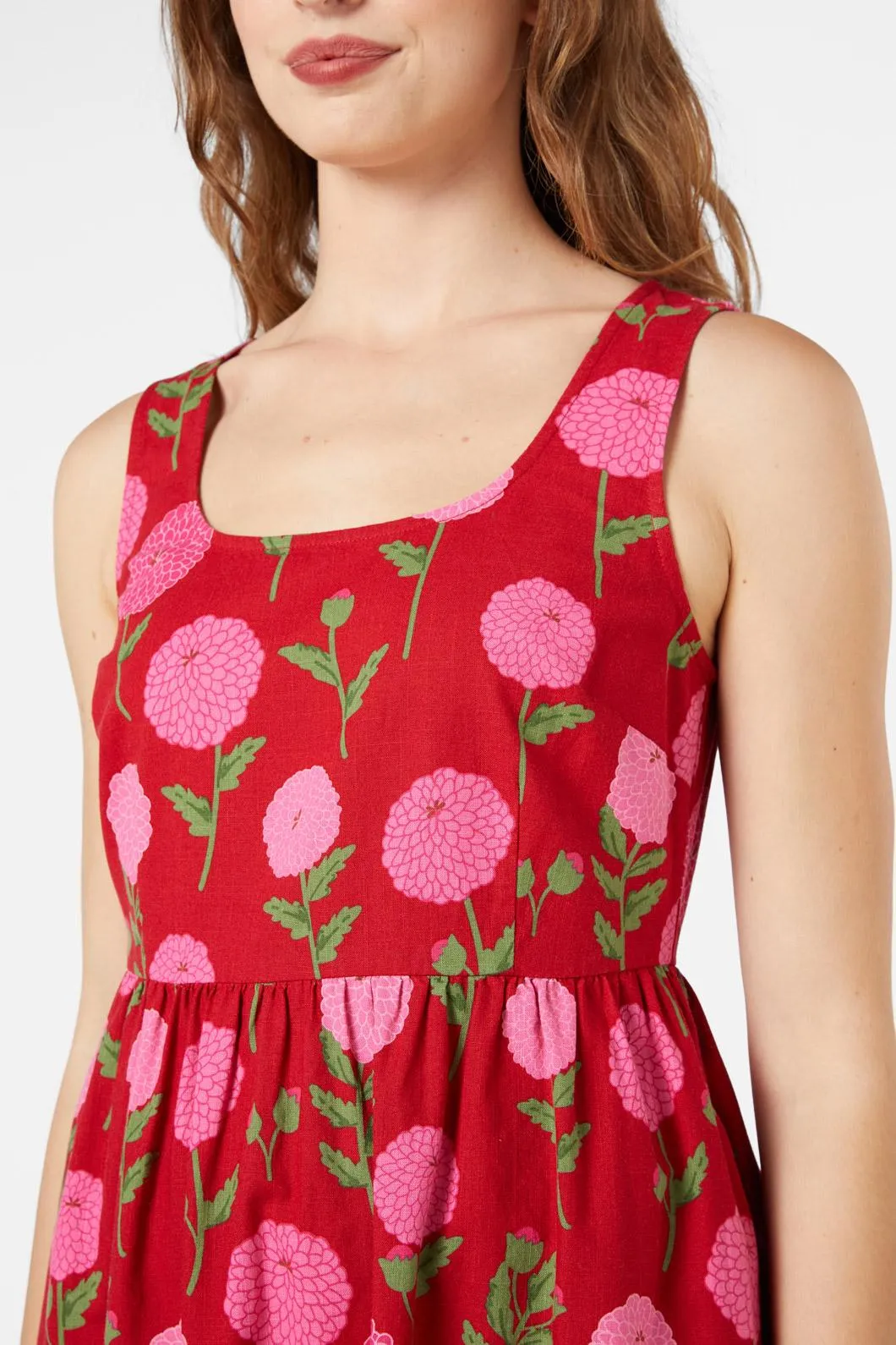 Marie Fleur Midi Dress