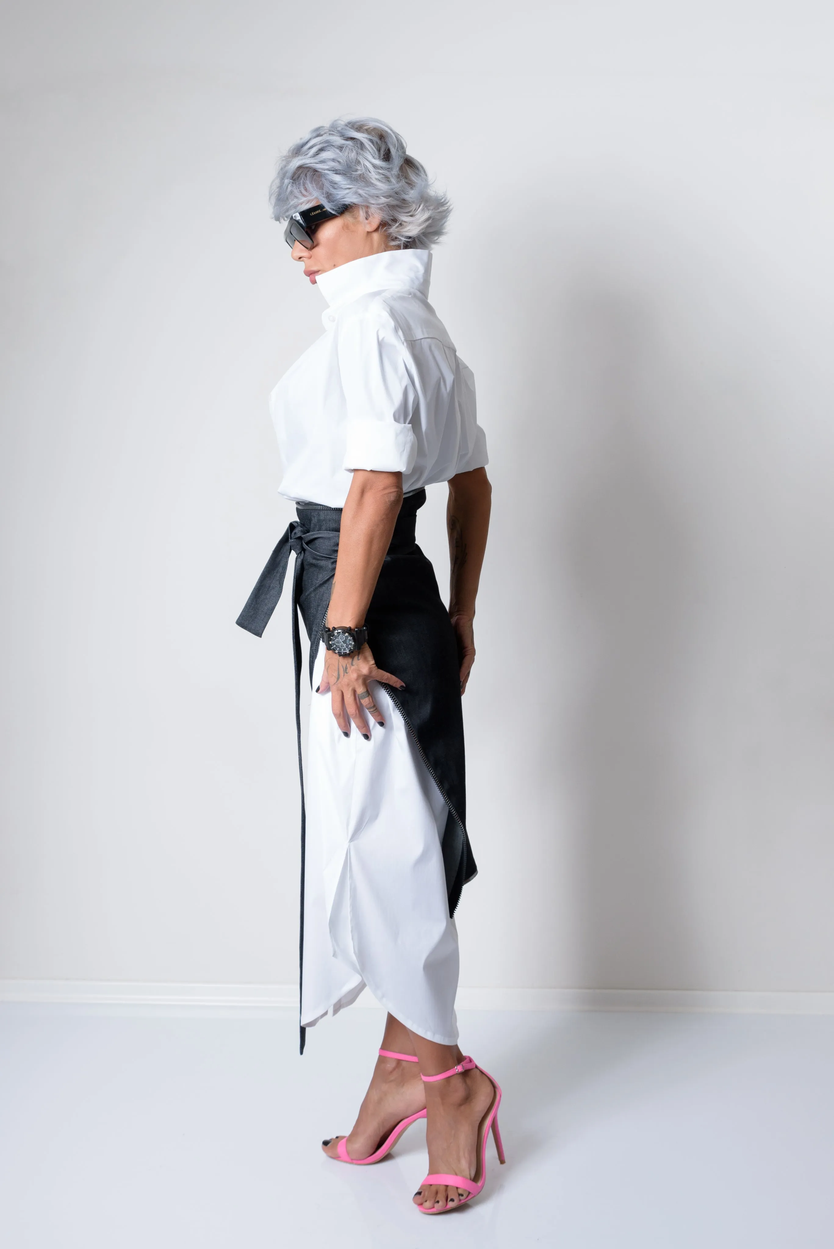 Maxi Oversized White Shirt Dress