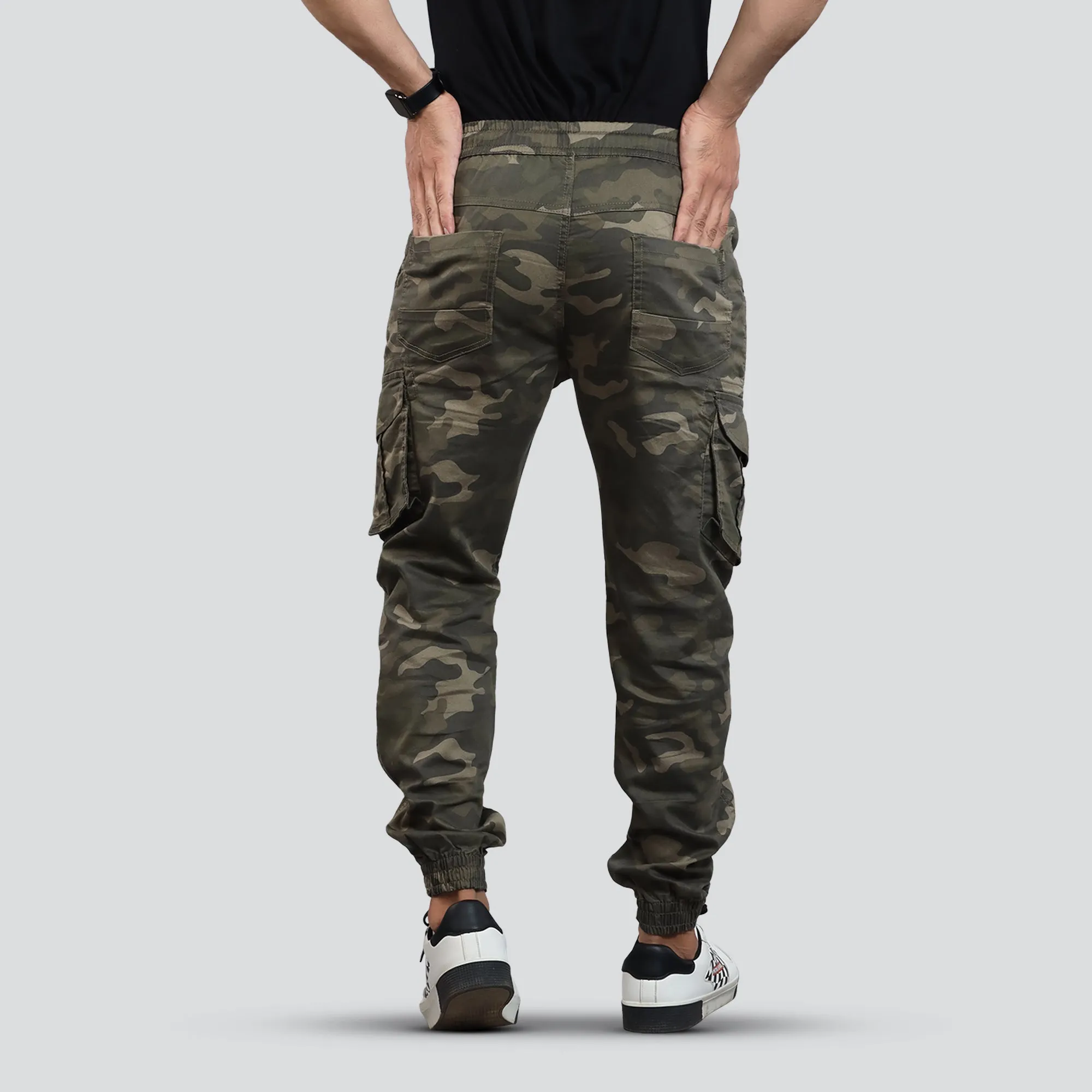 Men's Camouflage Cargo Pants With 6 Pockets