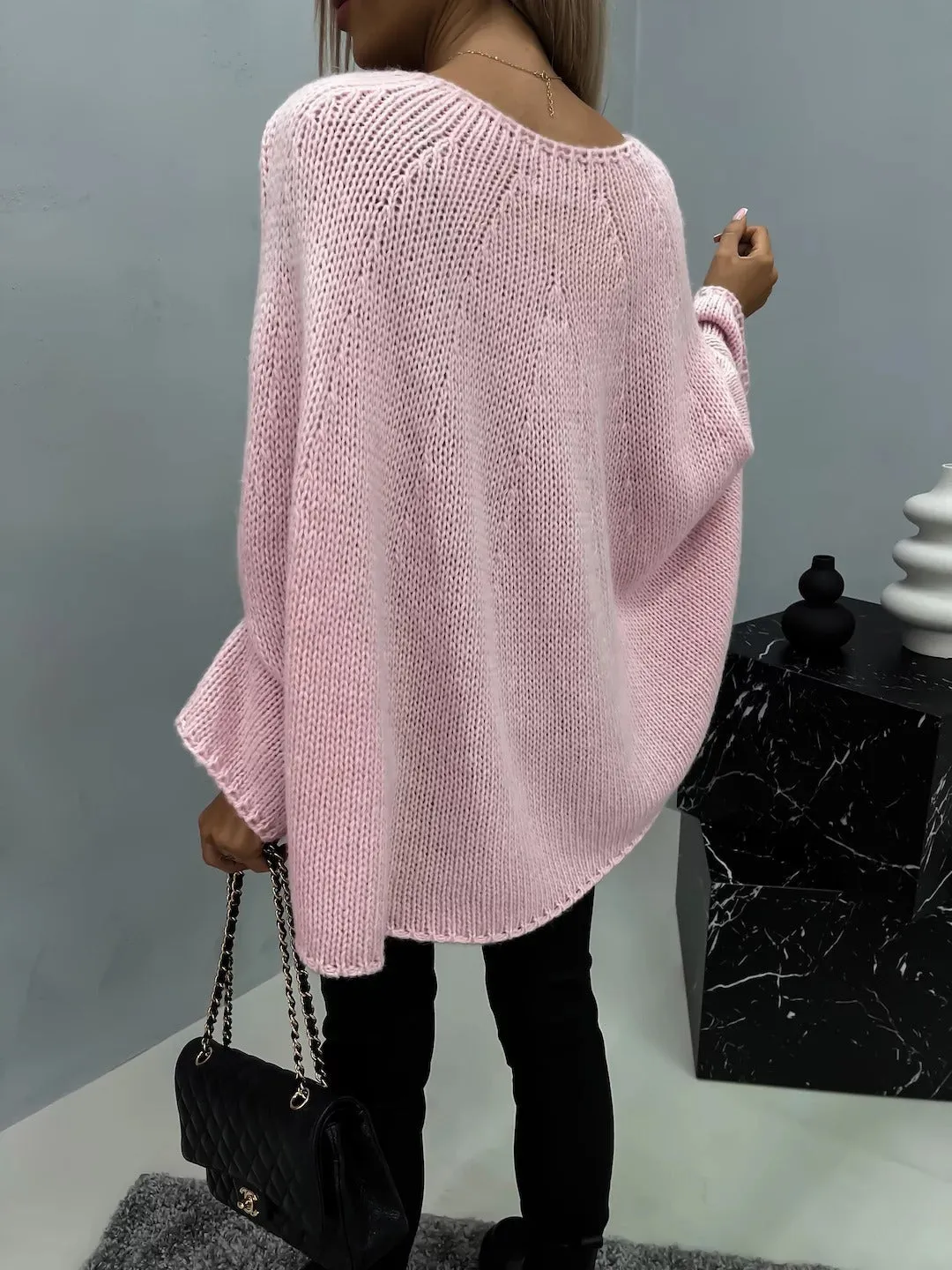 Michelle – Loose-Fit Casual Cardigan with Stylish Pockets