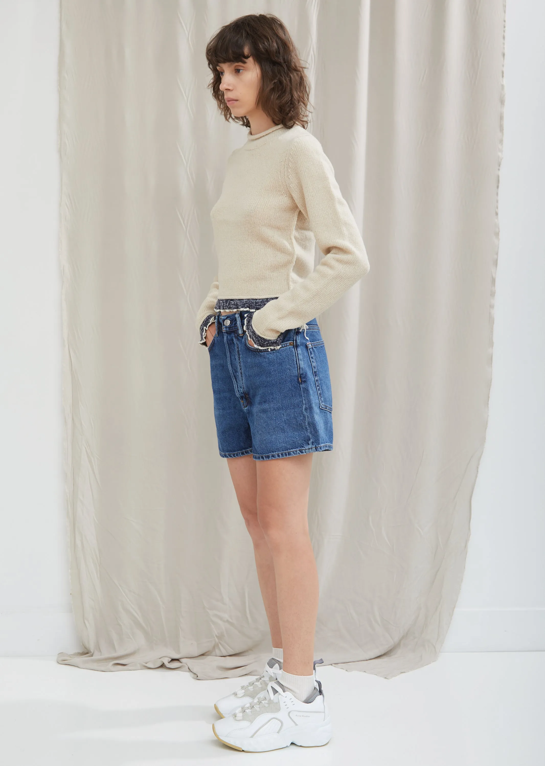 Mid Blue Shorts