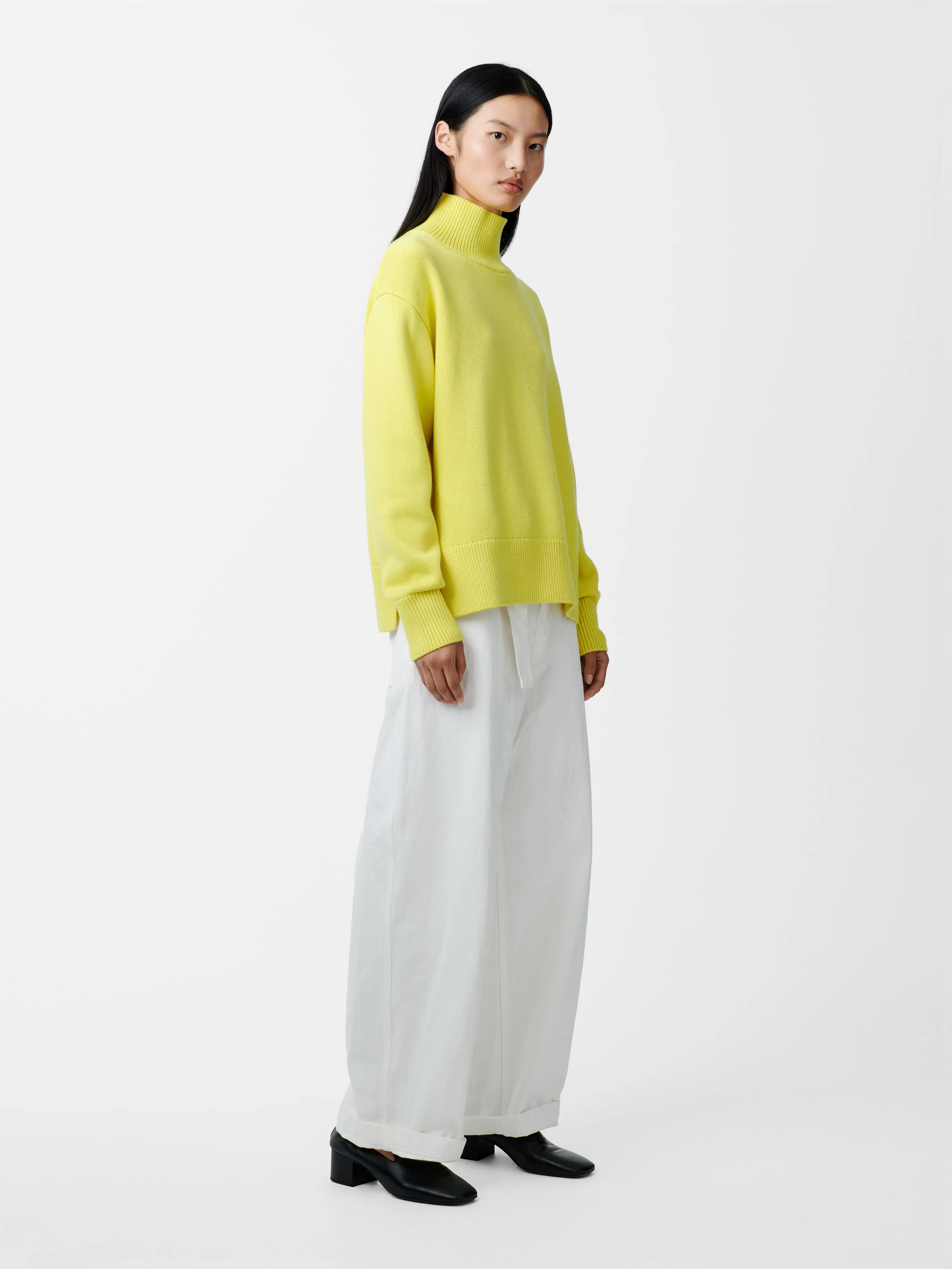 Patria Knit in Acid Yellow