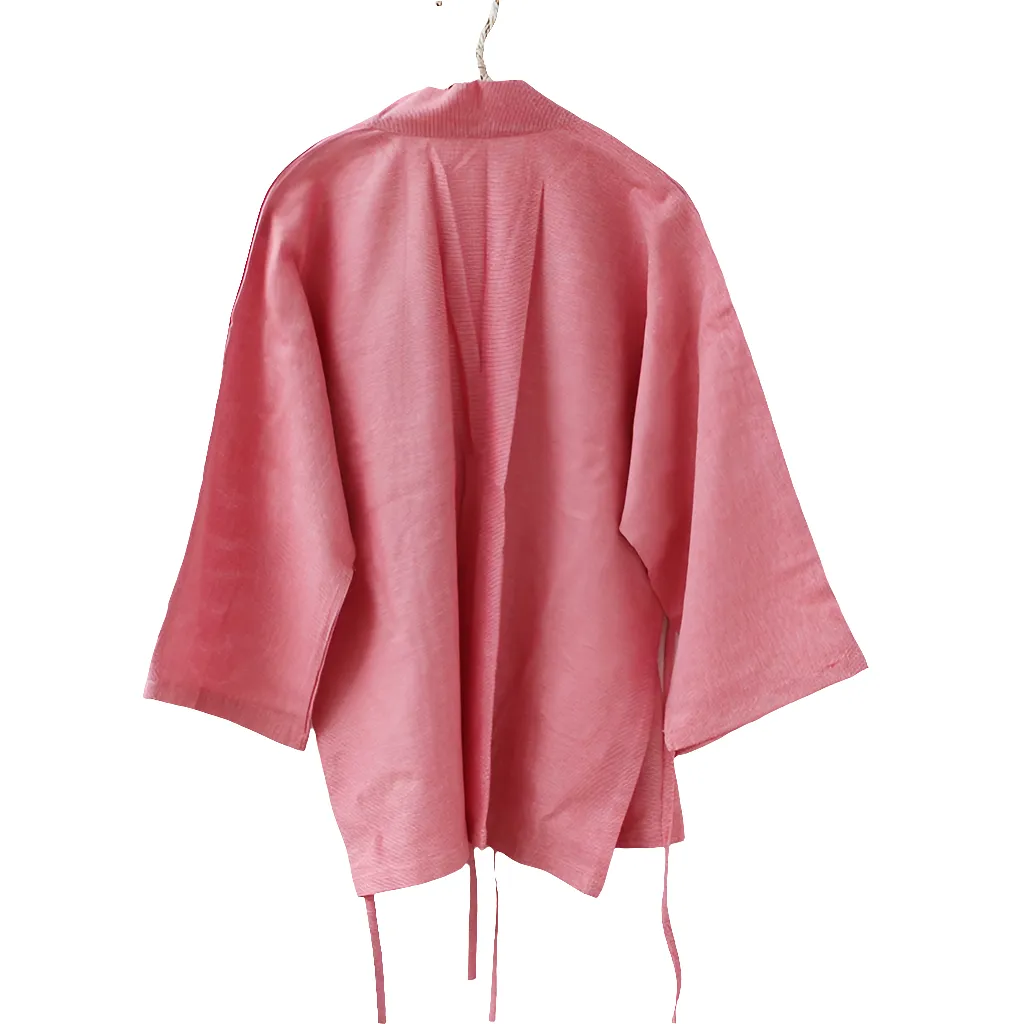 Pinkish-red Kimono Cardigan