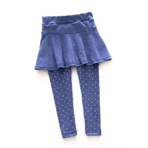 Polka Dot Skirt Leggings
