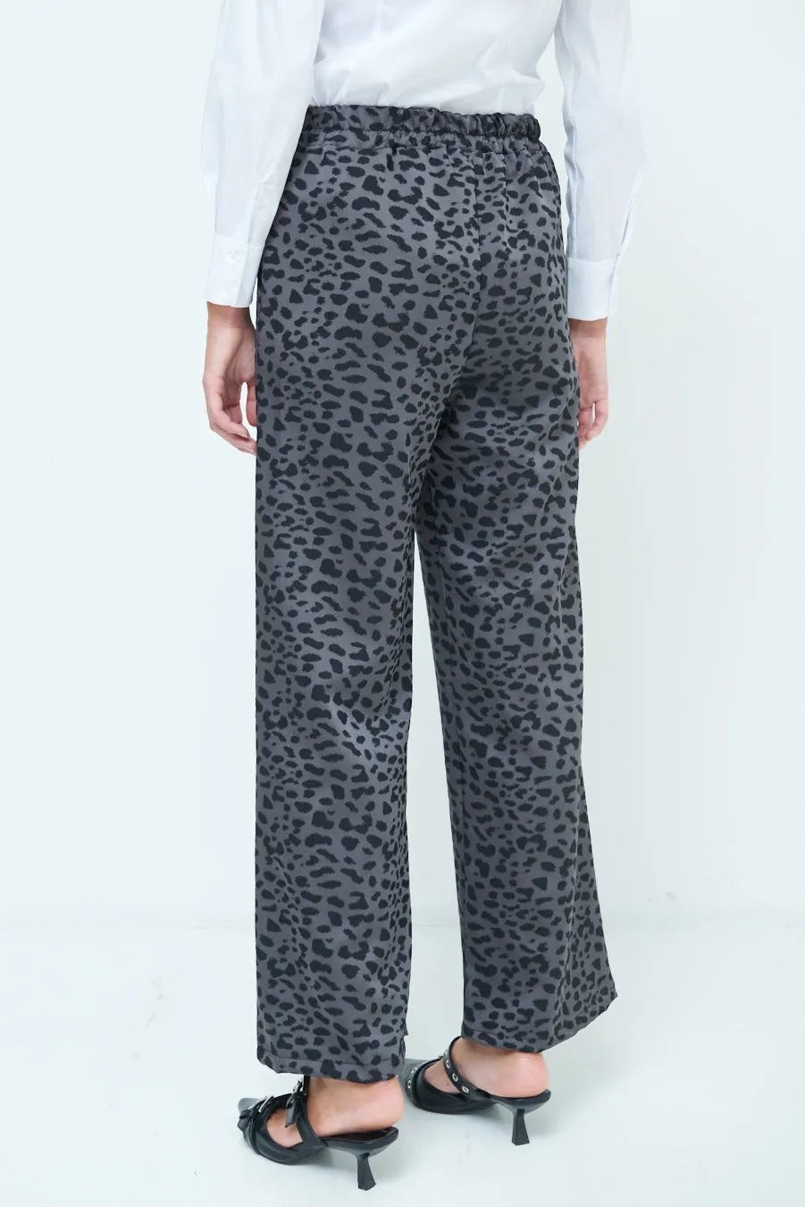 Printed wide-leg pants wholesale