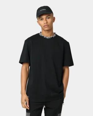 PYRA Jacquard Logo T-Shirt Black