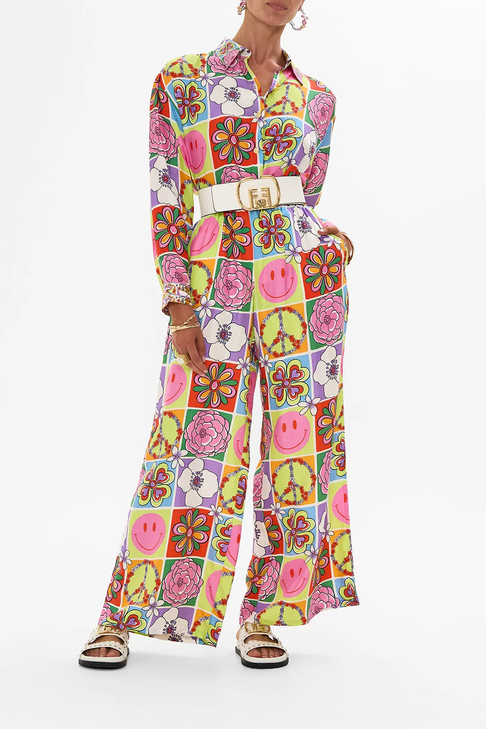 SHIRT TUNIC WITH POCKETS COSMIC PRAIRIE