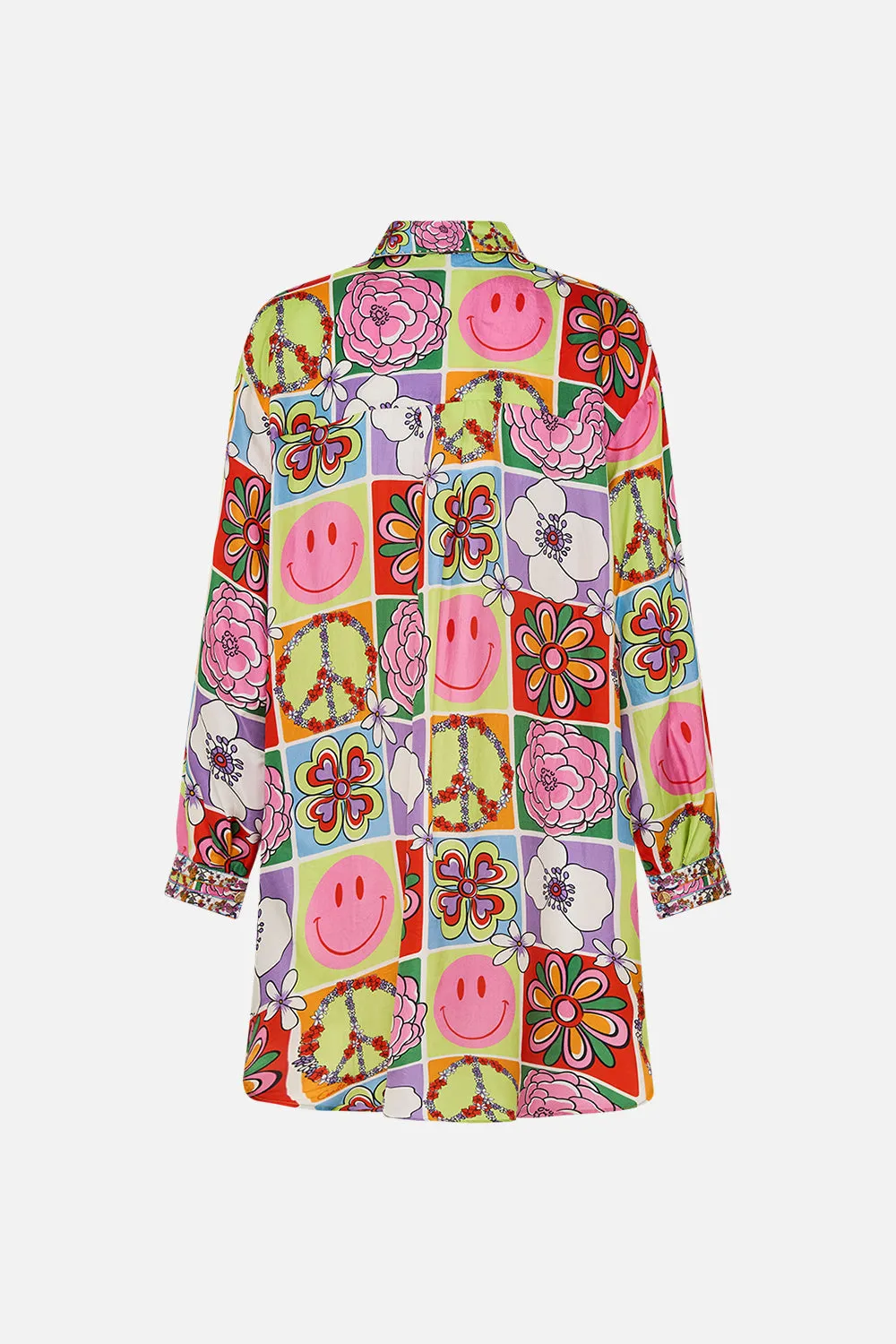 SHIRT TUNIC WITH POCKETS COSMIC PRAIRIE