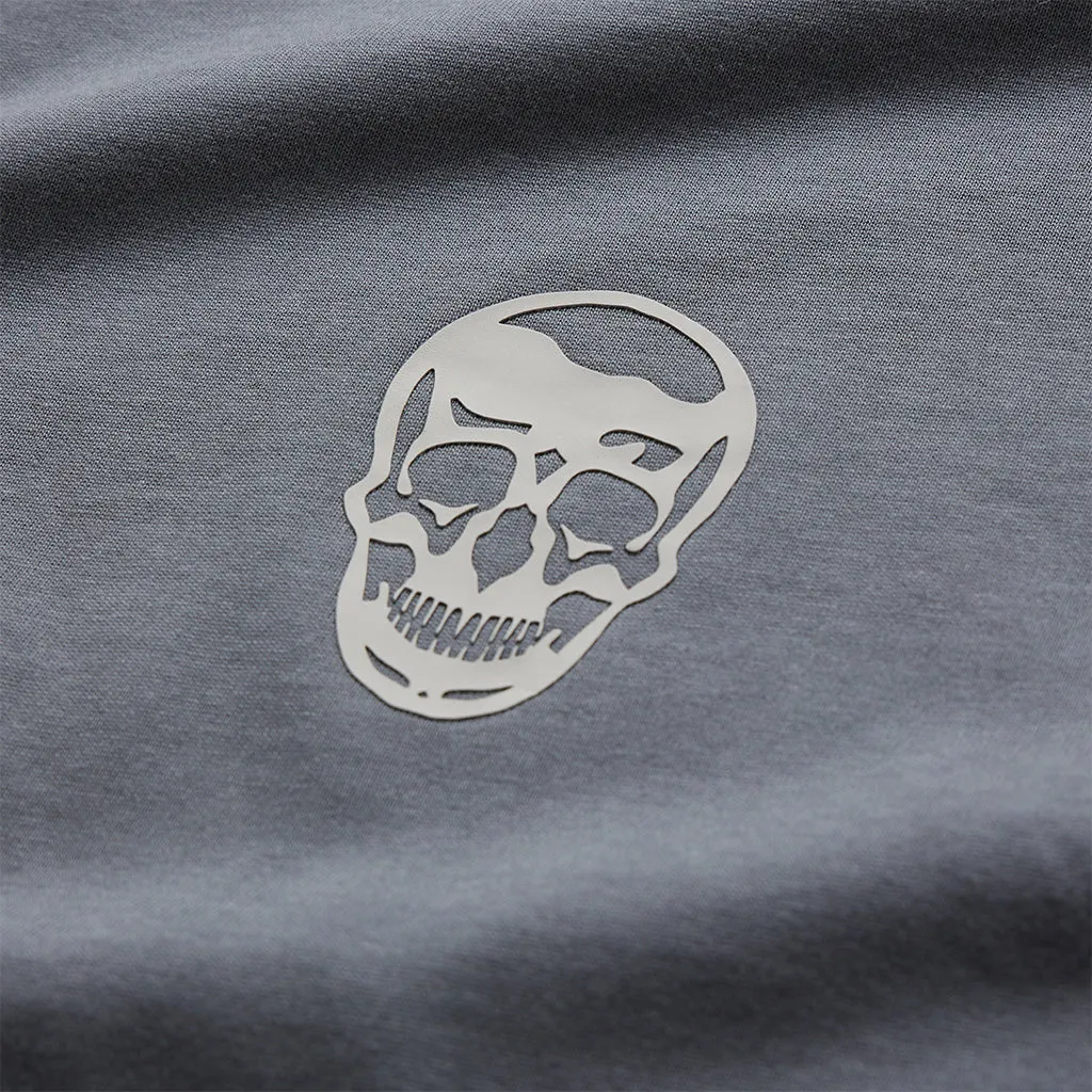 Skull Tee - Faded Blue