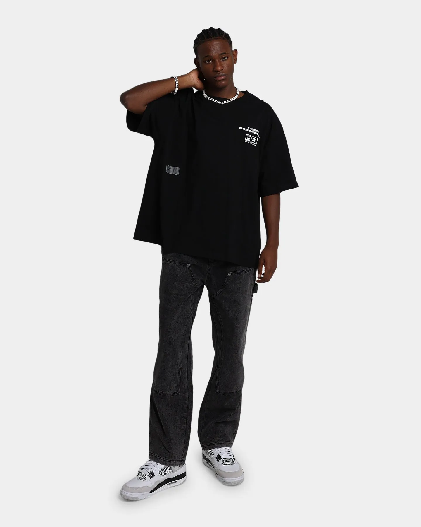 Students Golf Better Swing Bureau T-Shirt Black