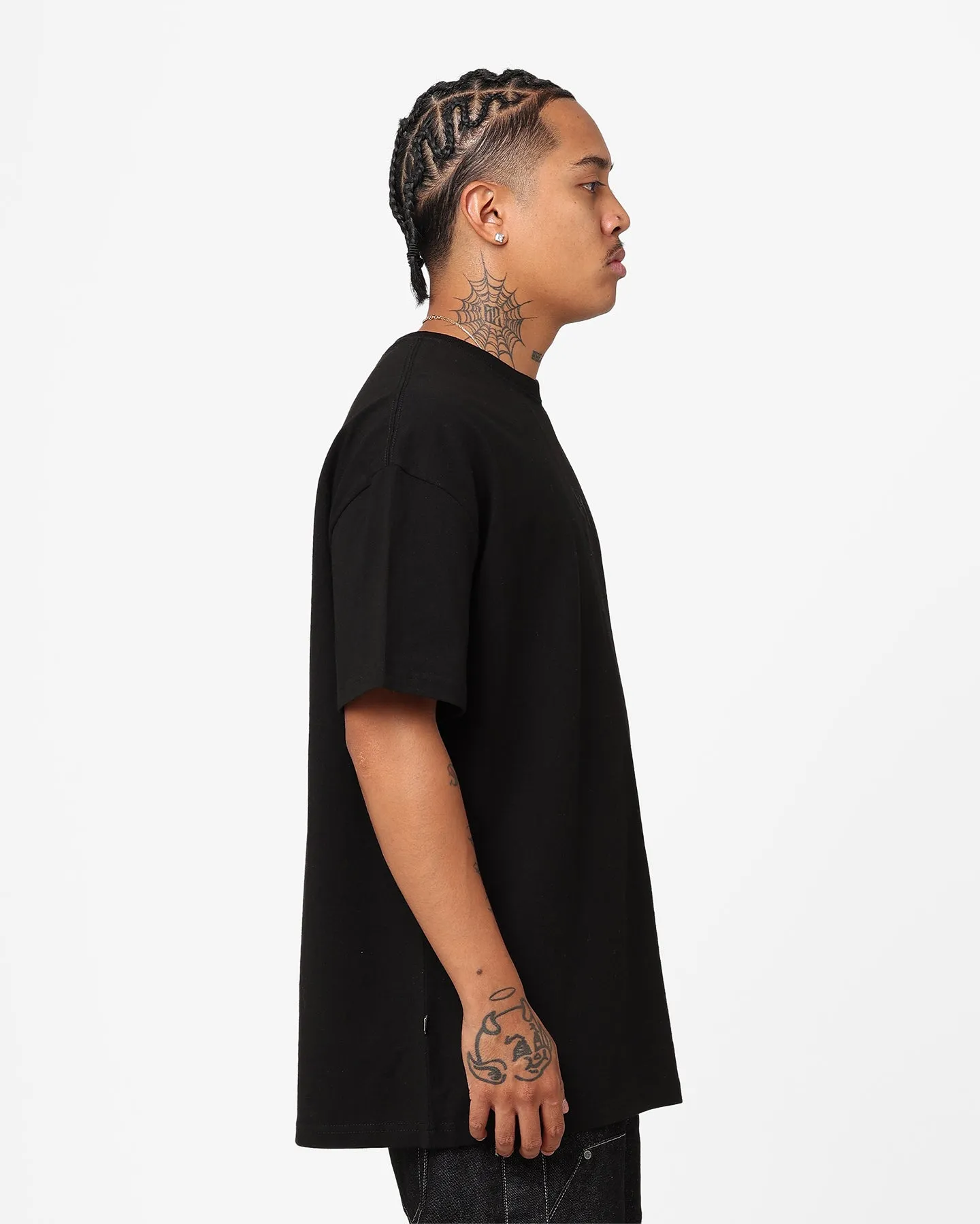 Stussy Tonal Stock Oversized Heavy Weight T-Shirt Black