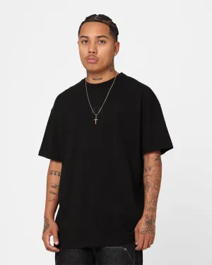 Stussy Tonal Stock Oversized Heavy Weight T-Shirt Black
