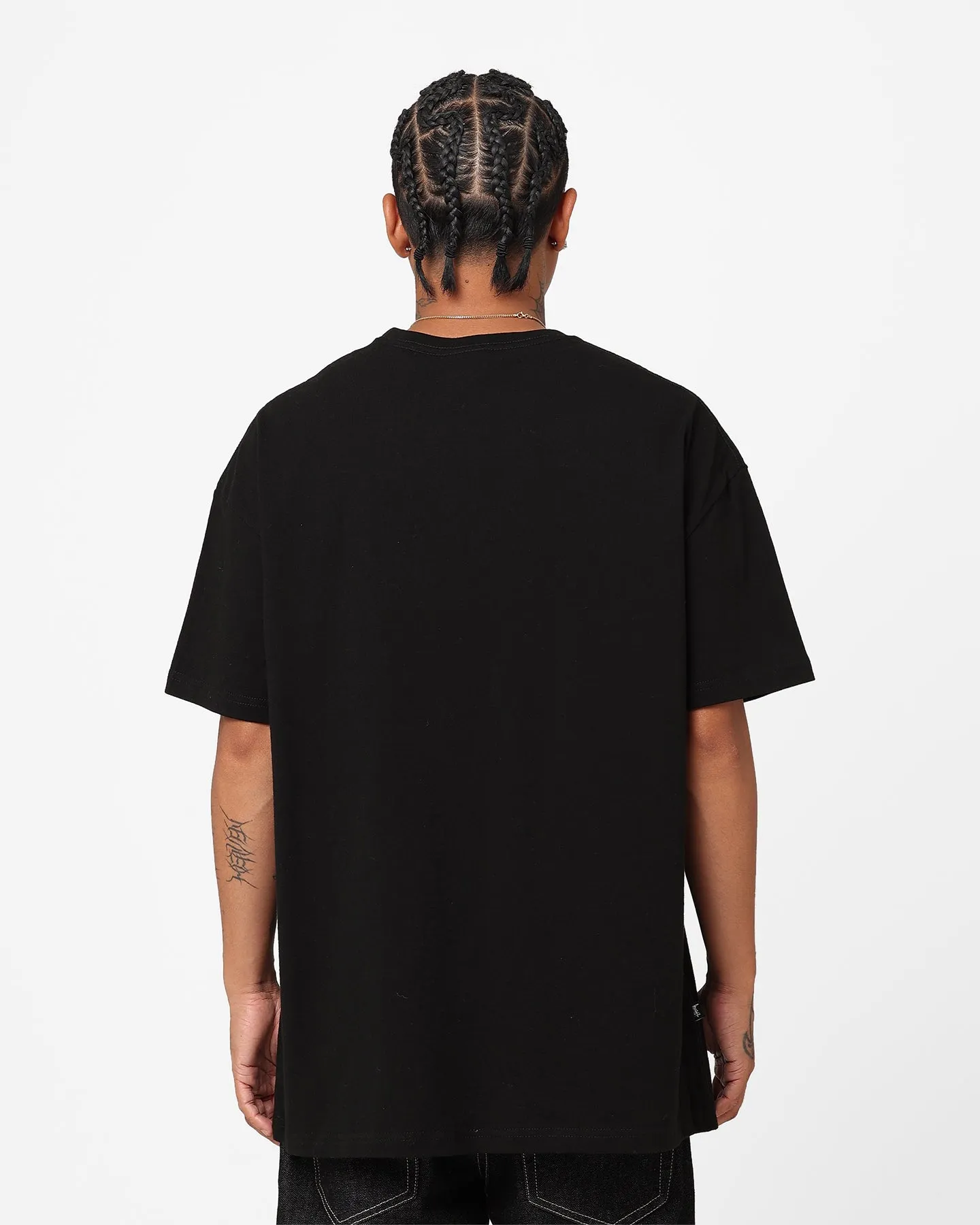 Stussy Tonal Stock Oversized Heavy Weight T-Shirt Black