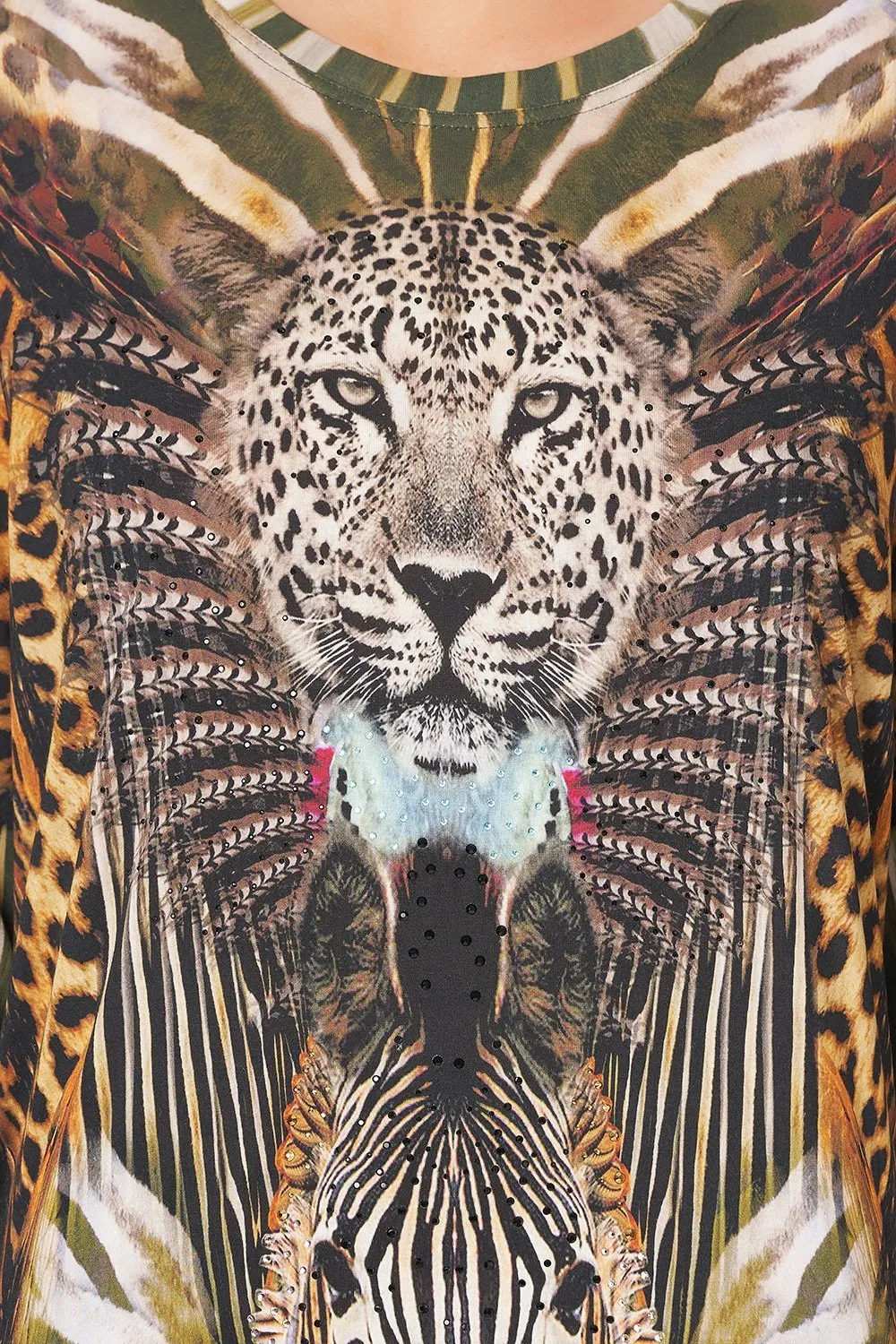 SUPER OVERSIZED TEE NINE LIVES