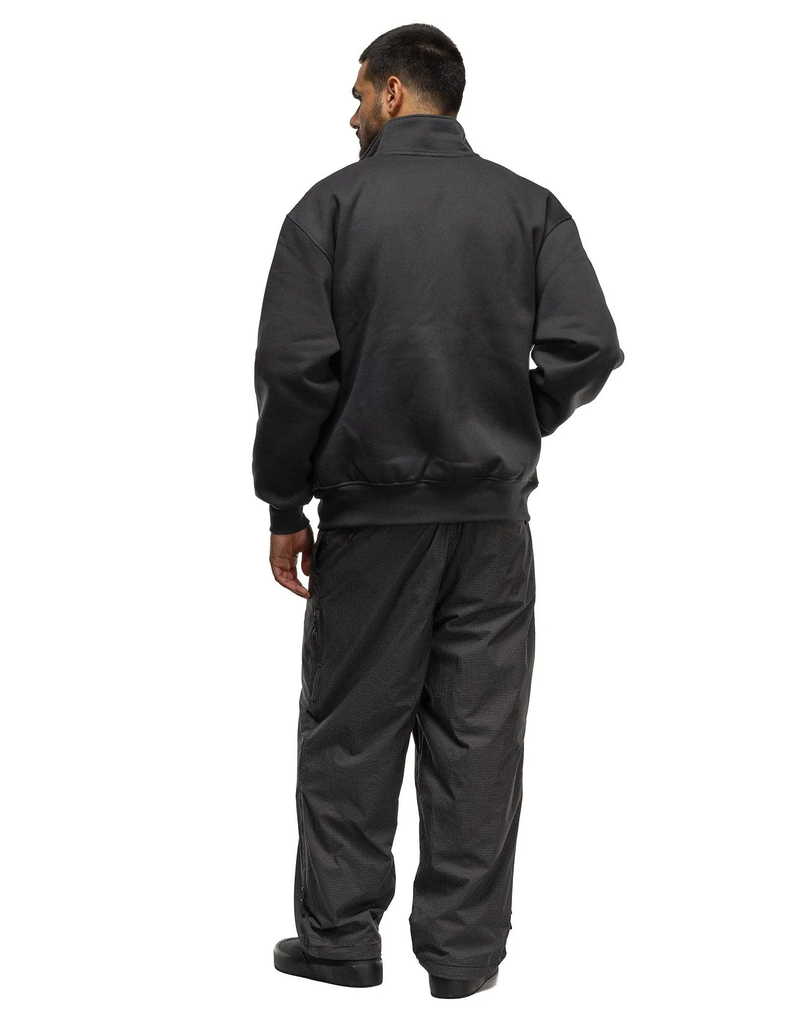 Tech Sweat Stand Zip-Cardigan Charcoal
