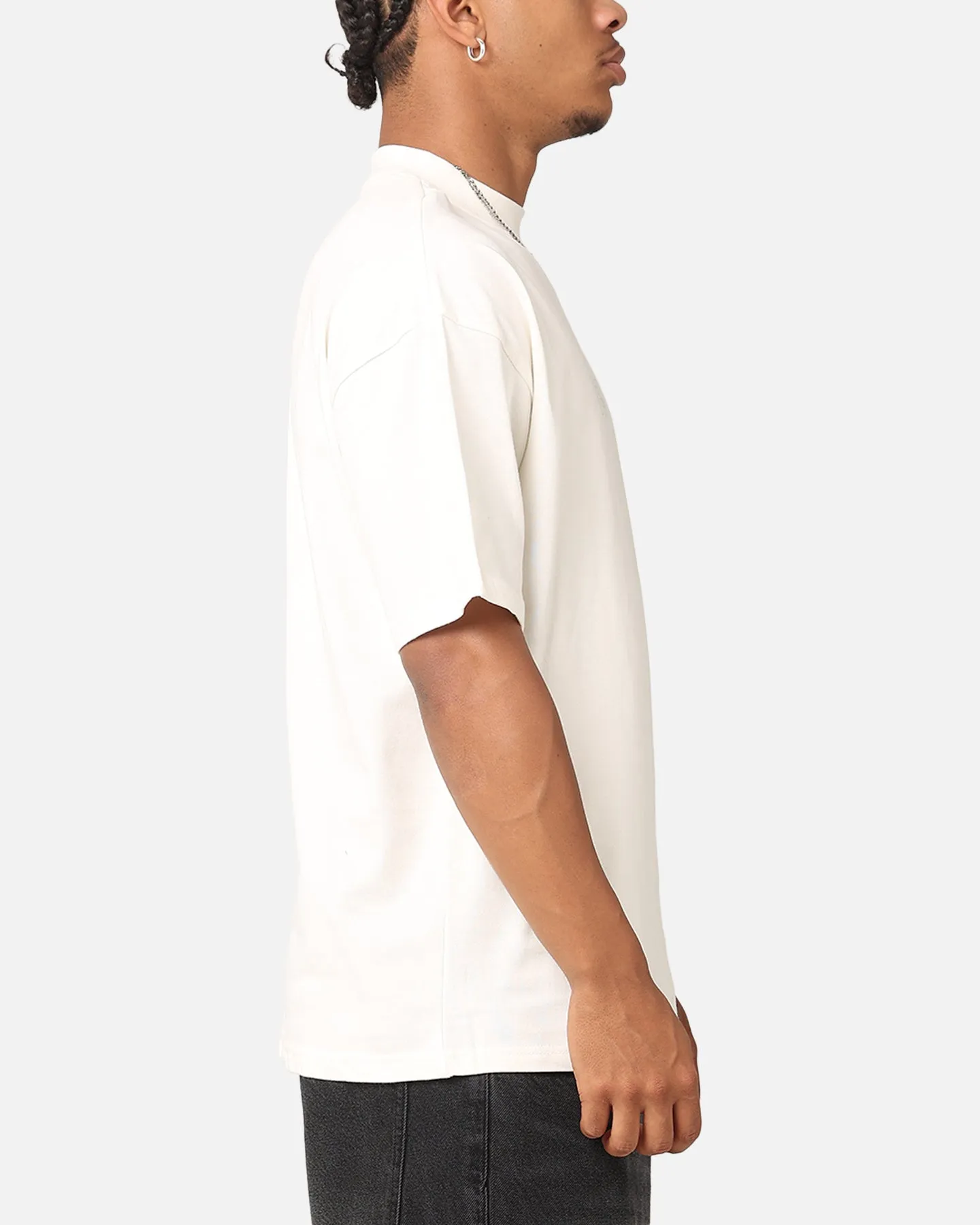 The Anti Order Anti XY Mock Neck T-Shirt Off White