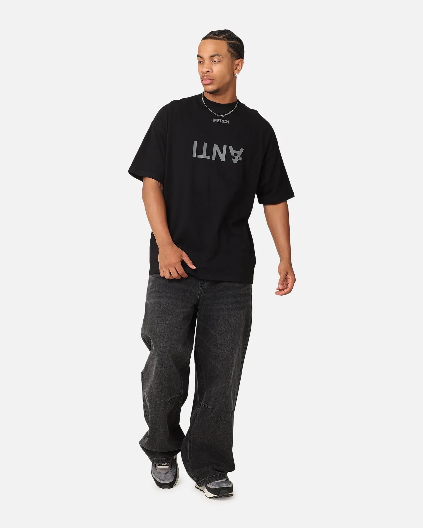 The Anti Order Merch Boxy T-Shirt Black