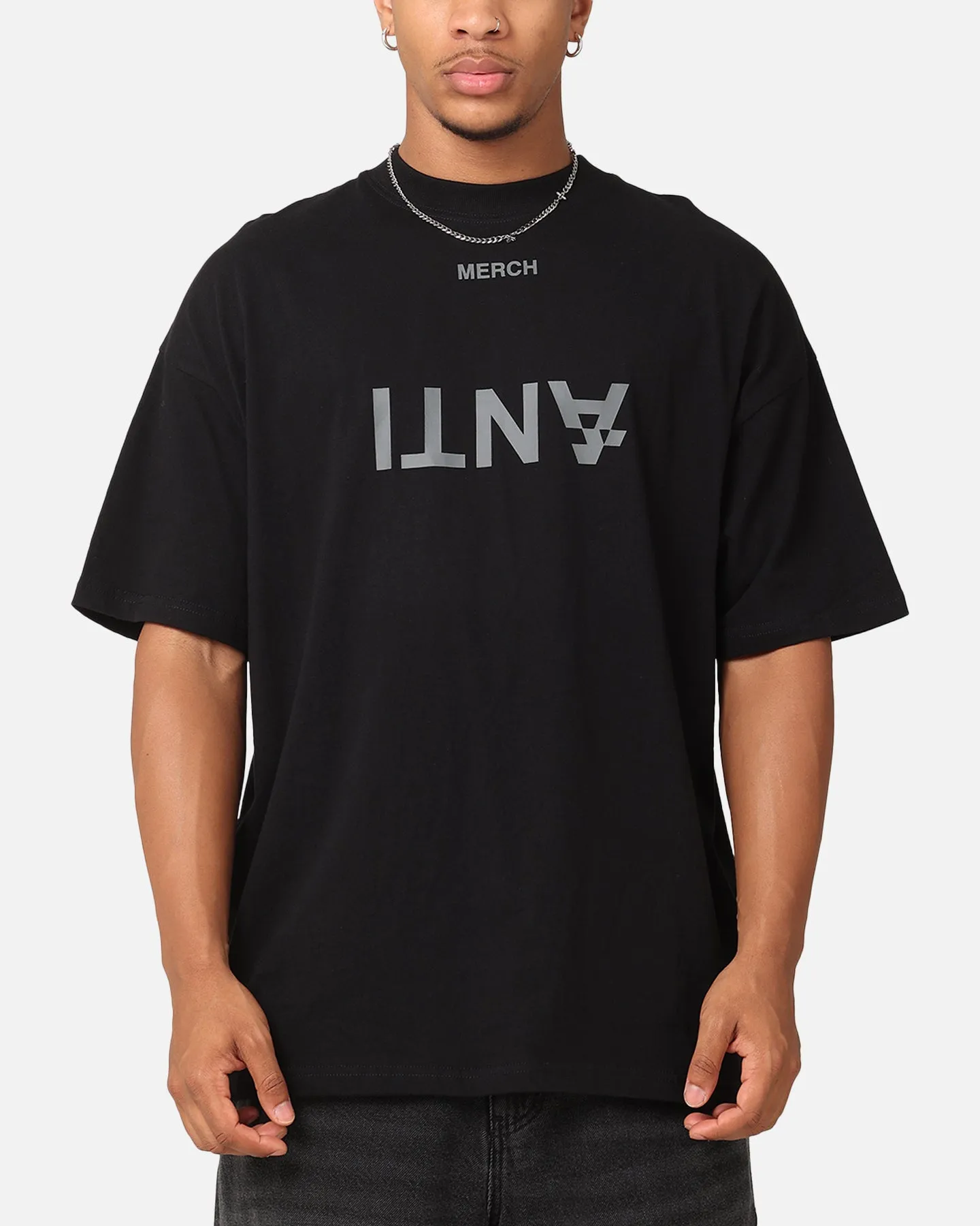 The Anti Order Merch Boxy T-Shirt Black