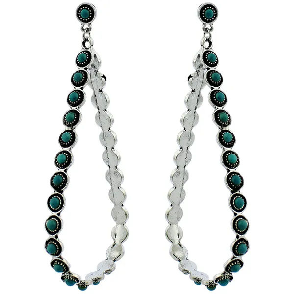 The Lexington Turquoise Fashion Earrings