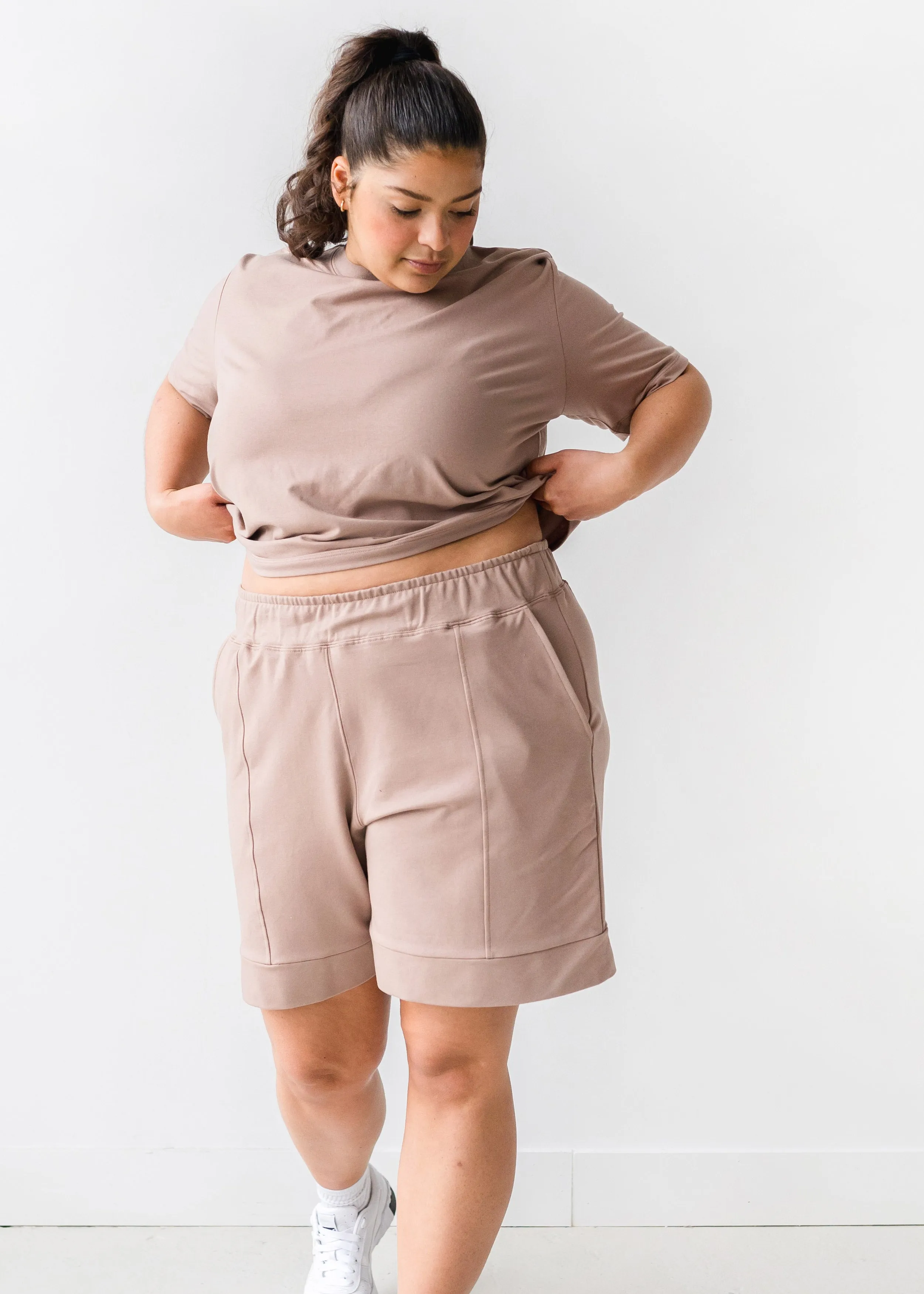 The Panel Short in Latte