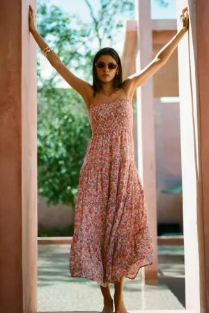 Z Supply: Balos Lima Floral Dress in Cactus Flower