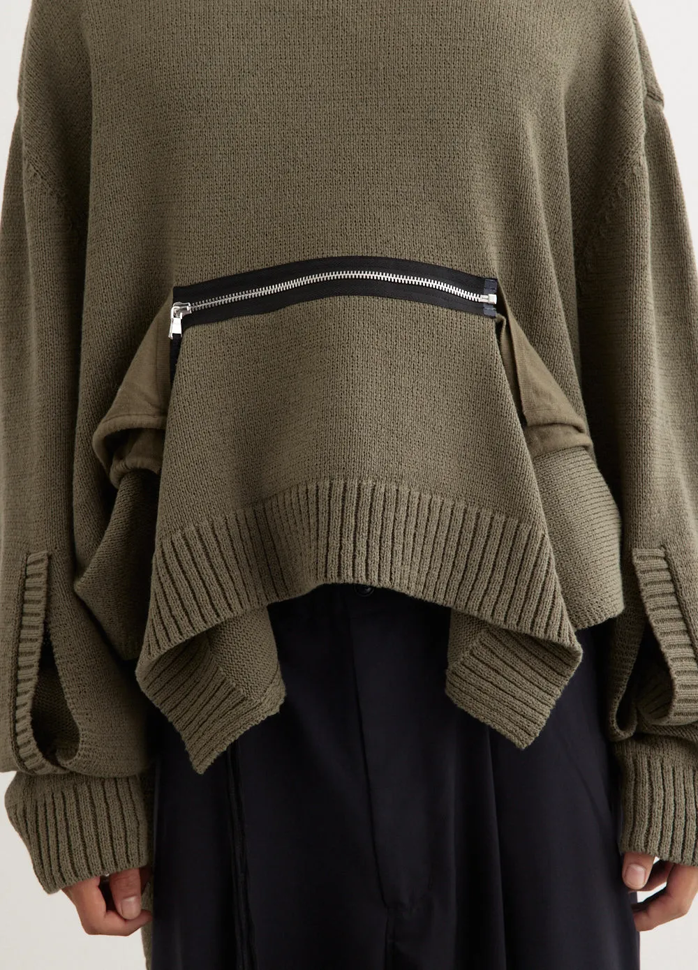 Zip Pocket Jumper