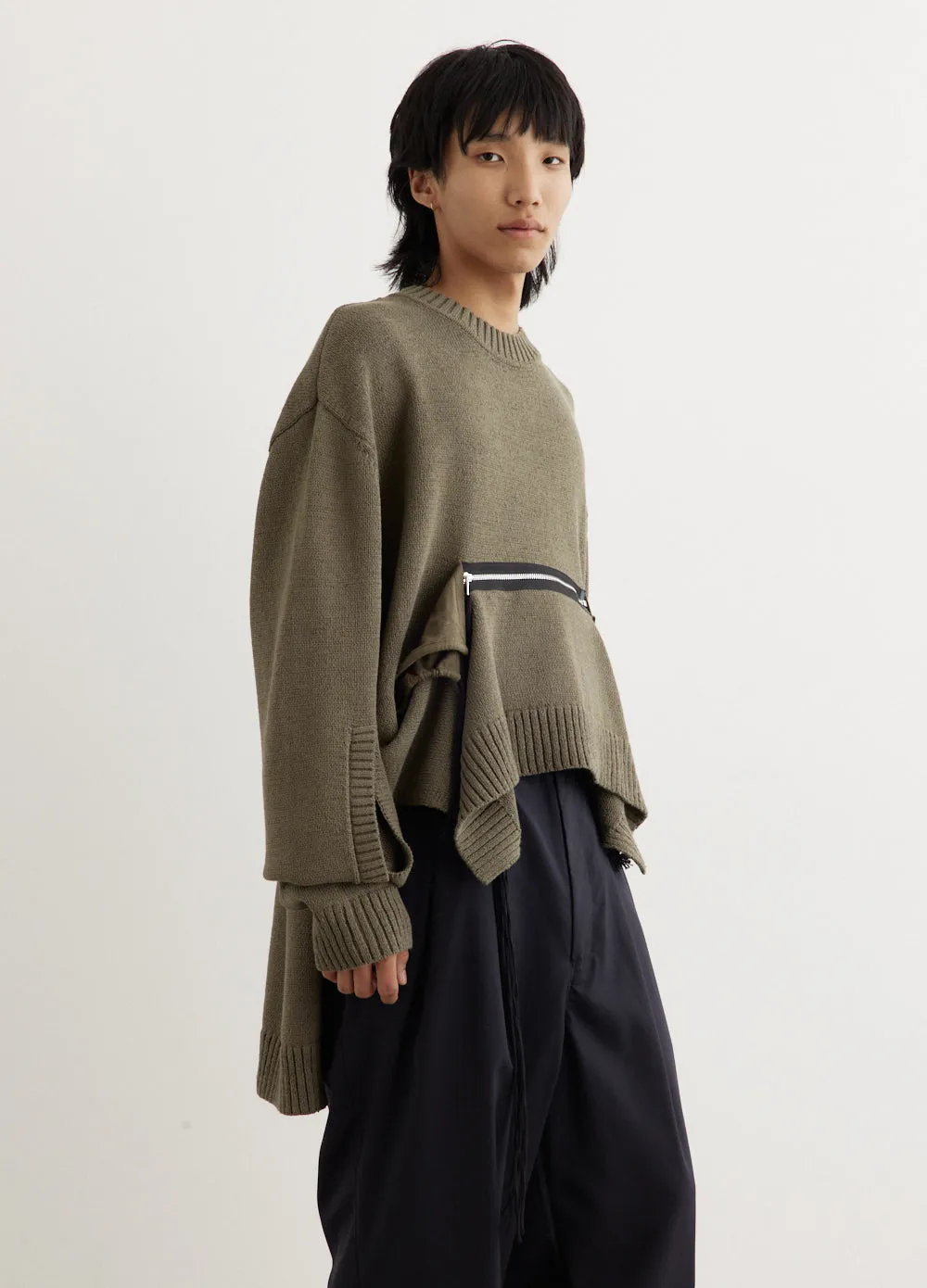 Zip Pocket Jumper